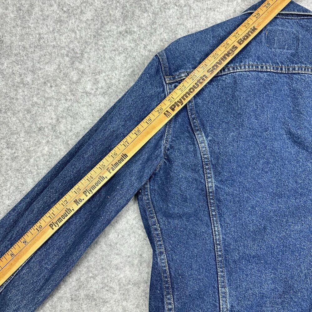 Vintage Levis Type III Trucker Jacket Mens 36R 4 Pockets 80s USA Made 70506* - Picture 13 of 16